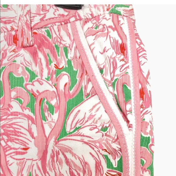 Lilly Pulitzer Callahan Shorts Flamingo Pink - Picture 6 of 9